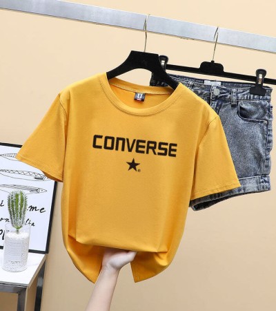T Shirt Women Woman's O-Neck Tshirts Harajuku Shirt 客制化衣服 Tops Women 2023 T Shirt Women Woman's O-Neck Tshirts Harajuku Shirt 客制化衣服 Tops Women 2023