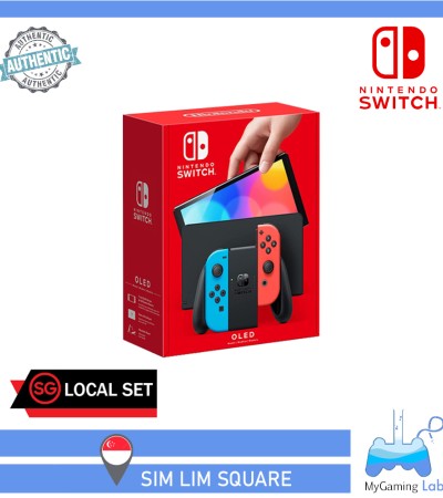 ⭐SG本地设置⭐ 任天堂Switch主机OLED型号-任天堂官方保修 ⭐SG本地设置⭐ 任天堂Switch主机OLED型号-任天堂官方保修